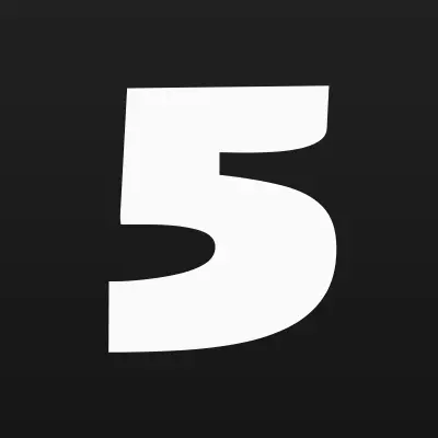 555, сеть магазинов, лого-визитка